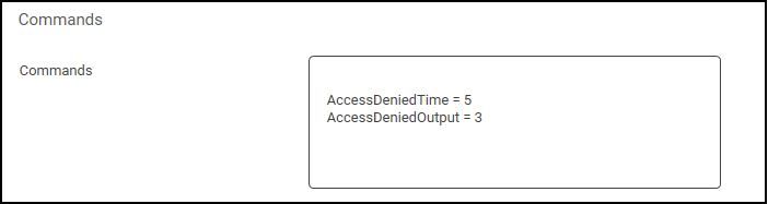 Door Command - Access Denied Output