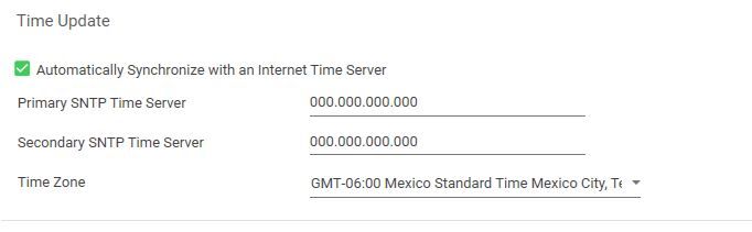 SNTP Time Server