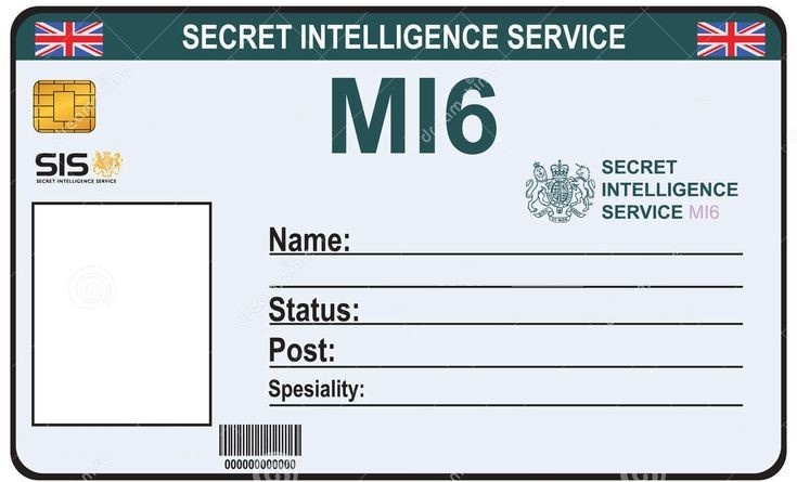 secret agent badge template