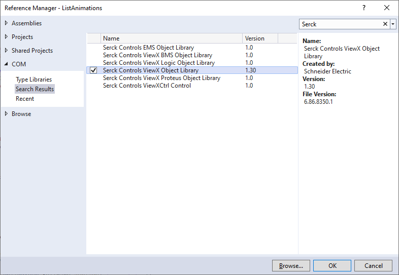 References in VS2022