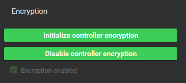 controller encryption buttons